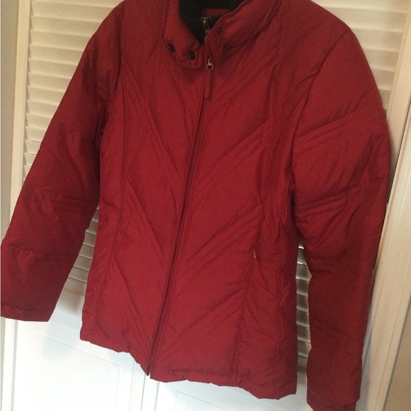 Nine West Red Puffer Jacket, Size M - Picture 4 of 8